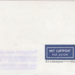 Comoren - Lufthansa Erstflug München Sofia 1994 Zuleitungspost Schiffspost