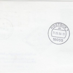 Österreich - 2x3 S. Tennisspieler LH-Erstflug FFM Rostock Zuleitungspost 1994