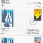 Island - Handball-WM 3 Zuleitungsbelege LH-Erstflug München - Korfu 1995