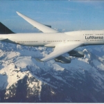 Tuvalu - Lufthansa Erstflug Riga - Hamburg 1993 seltene Zuleitungspost
