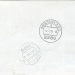 Guernsey - 4x6 P. Europa Zuleitung Lufthansa Erstflug Westerland - Berlin 1991