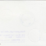 Botswana - Zuleitungspost Lufthansa Erstflug Istanbul - Berlin 1991