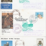 BRD/Türkei - Lufthansa Erstflug Berlin - Istanbul 1991 - 8 versch Zuleitungen !!
