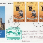 Guernsey - 3x8 P. Europa Zuleitung Lufthansa Erstflug Berlin - Westerland 1991