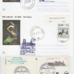BRD/Türkei - Lufthansa Erstflug Stuttgart Istanbul 1991 - 12 versch Zuleitungen