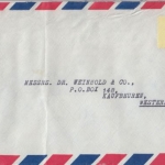 Neuseeland - 2x1'9 Sh u.a. Freimarken Luftpostbrief Late fee Wellington 1960 n.
