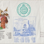 Sri Lanka - Dt. Bundesmarine Schulschiff Deutschland Asienfahrt 1983