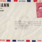 Vietnam - 10 D. Landreform u.a. Luftpostbrief Saigon - Nürnberg 1967