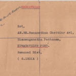 Malaya Negri Sembilan - 1$ + 20 C. Freimarken Luftpost Einschreiben Kuala Pilah