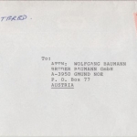 Bahrain - 400 F Scheich Alkhalifah Einschreibebrief Manamah Diplomatic Area 1987