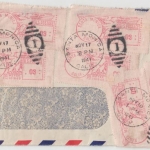 USA - 17x3+2x2 C. Bonds Meter Mark Luftpost Zensurbrief Santa Monica 1941