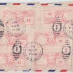 USA - 17x3+2x2 C. Bonds Meter Mark Luftpost Zensurbrief Santa Monica 1941