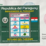 Paraguay - Lufthansa Sonderflug 40 J. Südamerika-Dienst Schmuckkuvert Asuncion