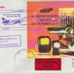 Brasilien - Lufthansa Sonderflug 40 J. Südamerika-Dienst Natal - Franlfurt 1974