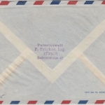 Schweiz - 2x40 C. Landschaften Luftpostbrief n. USA Zürich - Chicago 1949