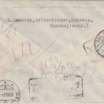 Schweiz - Swissair Europaflug Zürich Kairo 1939 Einschreibebrief Frankatur !!