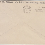 Schweiz - Swissair Erstflug Schweiz-Südamerika Genf - Buenos Aires 1947