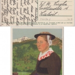 Schweiz - Bundesfeier 1933 10 C. Ganzsache Gstaad - Thalwil