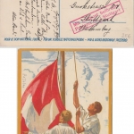 Schweiz - Bundesfeier 1929 40 C. Ganzsache Luftpostkarte Spizz - Stuttgart