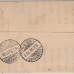 DR - 20+10 Pfg. Krone/Adler Einschreibebrief Seelow - Frankfurt a/O. 1893