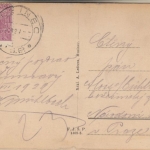 Tschechien - Husinec Hussinetz Prachatitz sw-Mehrbild-AK gelaufen 1921