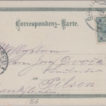 Tschechien - Braunau Broumov farb. Mehrbildlitho gelaufen 1902
