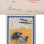 Tschechien - Jubilejni Vystava Postovnich Znamek 1927 50 H. Masch.-SST Praha