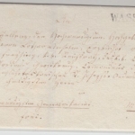 Bayern - Wasserburg L1 Bischofsbrief Lothar Anselm n. München 1829