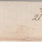 Bayern/Österreich - Königshofen HKS Francobrief n. Wien 1842 - mit Inhalt