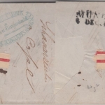 Thurn & Taxis/Bayern - Cassel 3 DEC 1849 Portobrief n. München - mit Inhalt