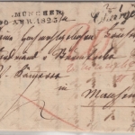 Bayern/Baden - München 1825 L2 Chargebrief n. Mannheim - mit Inhalt