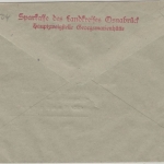 Bizone/AM-Post - Georgsmarienhütte Kr. Osnabrück 2.2.(46) Not-L2 Brief n.