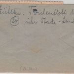 Bizone/AM-Post - 8x3 Pfg. amerik. Druck Brief Stade - Weida 10.5.46