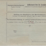 Bayern - 2x40 Pfg. Luitpold Paketkarte i.d. SCHWEIZ Nürnberg 13 - Zürich 1914