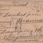 Russland/Ukraine - 7 Kop. Ganzsache + Zusatz Einschreibebrief Krementschuk 1885