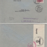 UdSSR - 50 Kop. Tschaikowsky Zensurbrief Moskau - Wien 1941 OKW-Zensur