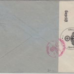 UdSSR - 50 Kop. Tschaikowsky Zensurbrief Moskau - Wien 1941 OKW-Zensur