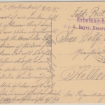 DR - Feldpostkarte L2 Erholungsheim 6. bayr. Res.Div./6. Armee n. Kelheim 1915