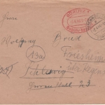 All.Bes. - Görlitz 1 Gebühr bezahlt 3.4.46 Brief Pst I Hasenwerder ü. Görlitz