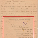 All.Bes. - Tunis 13.1.48 Kriegsgefangenenbrief n. Kleindüngen Kr. Marienburg
