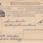 BRD - 10x1 Pfg. Ziffer "Fleurop"-Karte Oberstdorf - Konstanz 11.3.57