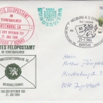 BRD - Bundeswehr Neuburg a/D. 1984 Erstes Feldpostamt HschBrig 56 Brief SST