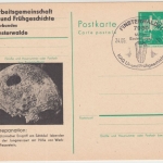 DDR - Finsterwalde 1982 10 Pfg. Ganzsache m. priv. Zudruck "Schädeltrepanation"
