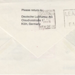 Japan - Lufthansa 1st-flight Tokyo - New Delhi 1963