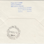 Vatikan - Lufthansa 1st-flight Rom - München 1958 Zuleitung Vatikan !! RR!