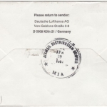 Pakistan - Lufthansa 1st-flight Frankfurt a/M -Manila 1981 Etappe Karachi Manila