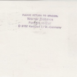 UAE - Lufthansa 1st-flight Dubai - Tokio 1984 Schmuckkarte