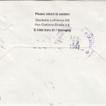 Thailand - Lufthansa 1st-flight Frankfurt a/M. Manila 1981 Etappe Bangkok Manila
