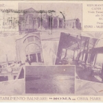 Italien - Rom Restaurant Cafe Badeeinrichtung Mehrbild-AK gelaufen 1925