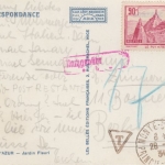 Monaco/Frankreich - 90 C. franz. Freimarke Karte Monte Carlo - Berlin 1934